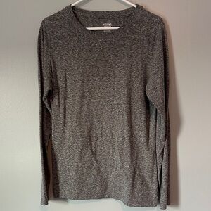 Mossimo Suppy Gray Long Sleeve Shirt, XL